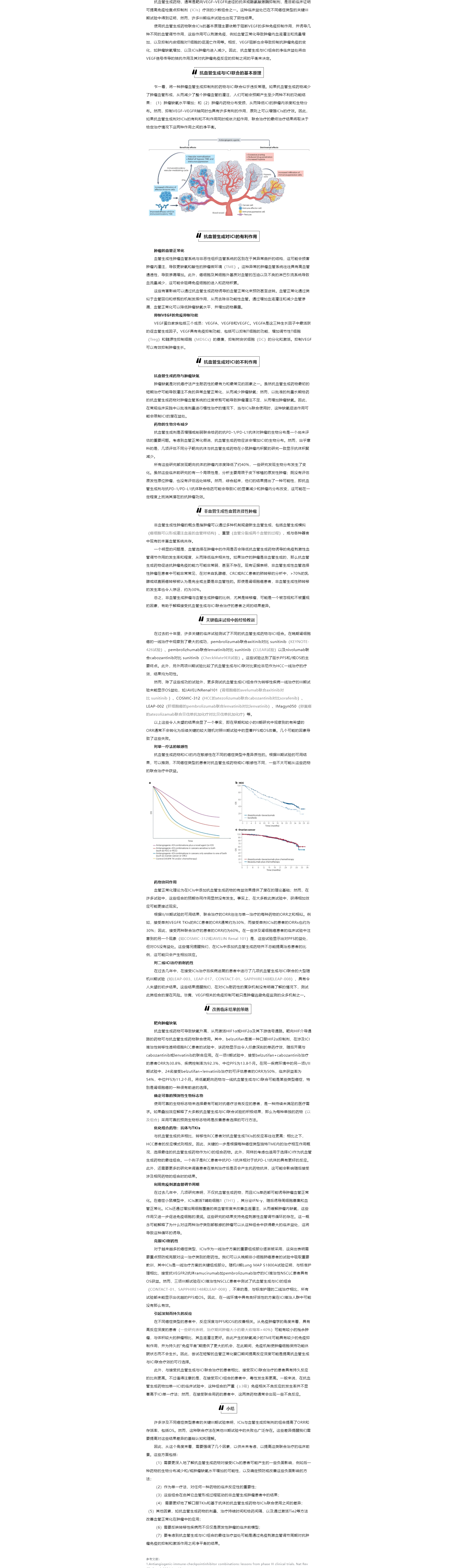 【经验总结】抗血管生成与ICI联合疗法临床试验的经验教训.png